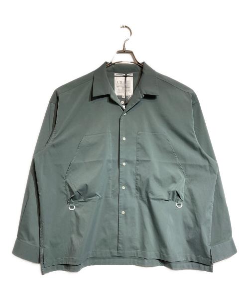 F/CE.（エフシーイー）F/CE. (エフシーイー) SOLOTEX MICROFT TECH SHIRT グリーン サイズ:Mの古着・服飾アイテム