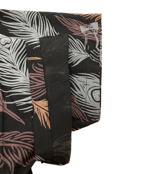GLAD HAND（グラッドハンド）GLAD HAND (グラッドハンド) PEACOCK QUILL - S/S SHIRTS ブラック サイズ:Mの古着・服飾アイテム