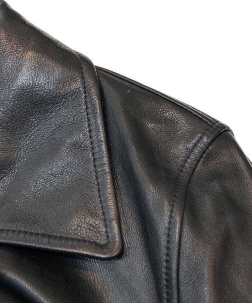 BY GLADHAND（バイグラッドハンド）BY GLADHAND (バイグラッドハンド) レザーカーコート ブラック サイズ:XLの古着・服飾アイテム