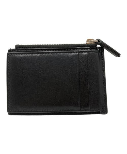BALENCIAGA（バレンシアガ）BALENCIAGA (バレンシアガ) ロゴプリント カードホルダー ブラックの古着・服飾アイテム