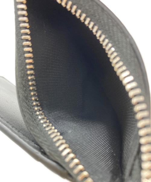 BALENCIAGA（バレンシアガ）BALENCIAGA (バレンシアガ) ロゴプリント カードホルダー ブラックの古着・服飾アイテム