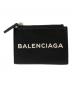 BALENCIAGA（バレンシアガ）の古着「ロゴプリント カードホルダー」｜ブラック
