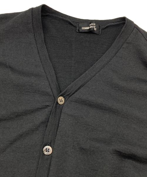 tricot COMME des GARCONS（トリココムデギャルソン）tricot COMME des GARCONS (トリココムデギャルソン) フラワーエンブロイダリ―カーディガン ブラック サイズ:Freeの古着・服飾アイテム