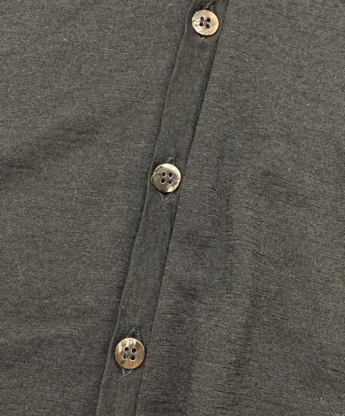 tricot COMME des GARCONS（トリココムデギャルソン）tricot COMME des GARCONS (トリココムデギャルソン) フラワーエンブロイダリ―カーディガン ブラック サイズ:Freeの古着・服飾アイテム