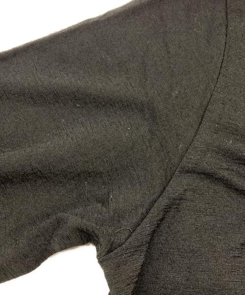 tricot COMME des GARCONS（トリココムデギャルソン）tricot COMME des GARCONS (トリココムデギャルソン) フラワーエンブロイダリ―カーディガン ブラック サイズ:Freeの古着・服飾アイテム