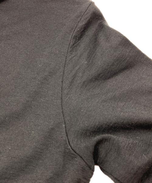 tricot COMME des GARCONS（トリココムデギャルソン）tricot COMME des GARCONS (トリココムデギャルソン) フラワーエンブロイダリ―カーディガン ブラック サイズ:Freeの古着・服飾アイテム