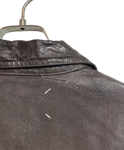 MARTIN MARGIELA（マルタン・マルジェラ）MARTIN MARGIELA (マルタン・マルジェラ) アーティザナルペンキデニムジャケット ブラック サイズ:Sの古着・服飾アイテム