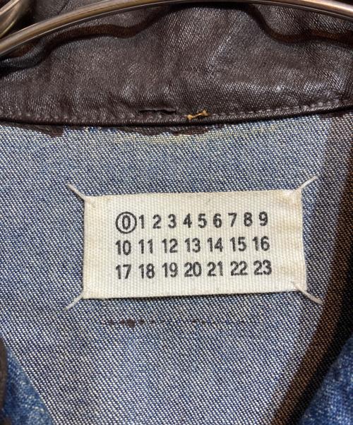 MARTIN MARGIELA（マルタン・マルジェラ）MARTIN MARGIELA (マルタン・マルジェラ) アーティザナルペンキデニムジャケット ブラック サイズ:Sの古着・服飾アイテム