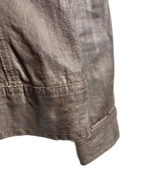 MARTIN MARGIELA（マルタン・マルジェラ）MARTIN MARGIELA (マルタン・マルジェラ) アーティザナルペンキデニムジャケット ブラック サイズ:Sの古着・服飾アイテム