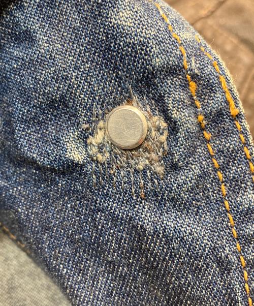 MARTIN MARGIELA（マルタン・マルジェラ）MARTIN MARGIELA (マルタン・マルジェラ) アーティザナルペンキデニムジャケット ブラック サイズ:Sの古着・服飾アイテム