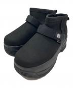 shakaシャカ）の古着「Short MOUTON Bootie」｜ブラック