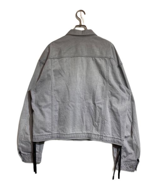 N.HOOLYWOOD（エヌ ハリウッド）N.HOOLYWOOD (エヌ ハリウッド) DENIM JACKET グレー サイズ:38の古着・服飾アイテム