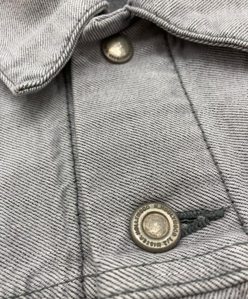 N.HOOLYWOOD（エヌ ハリウッド）N.HOOLYWOOD (エヌ ハリウッド) DENIM JACKET グレー サイズ:38の古着・服飾アイテム