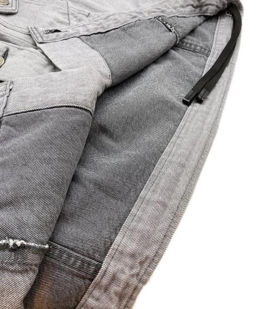 N.HOOLYWOOD（エヌ ハリウッド）N.HOOLYWOOD (エヌ ハリウッド) DENIM JACKET グレー サイズ:38の古着・服飾アイテム