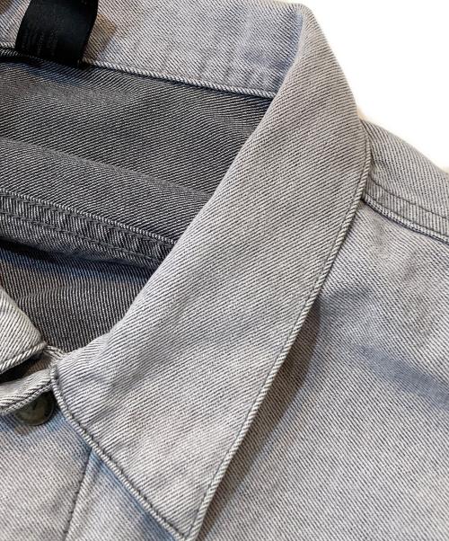 N.HOOLYWOOD（エヌ ハリウッド）N.HOOLYWOOD (エヌ ハリウッド) DENIM JACKET グレー サイズ:38の古着・服飾アイテム