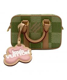 LOUIS VUITTON（ルイ ヴィトン）の古着「ナノ・ポルトドギュマンヴォワヤージュ」｜グリーン