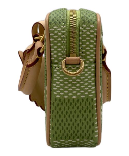 LOUIS VUITTON（ルイ ヴィトン）LOUIS VUITTON (ルイ ヴィトン) ナノ・ポルトドギュマンヴォワヤージュ グリーンの古着・服飾アイテム