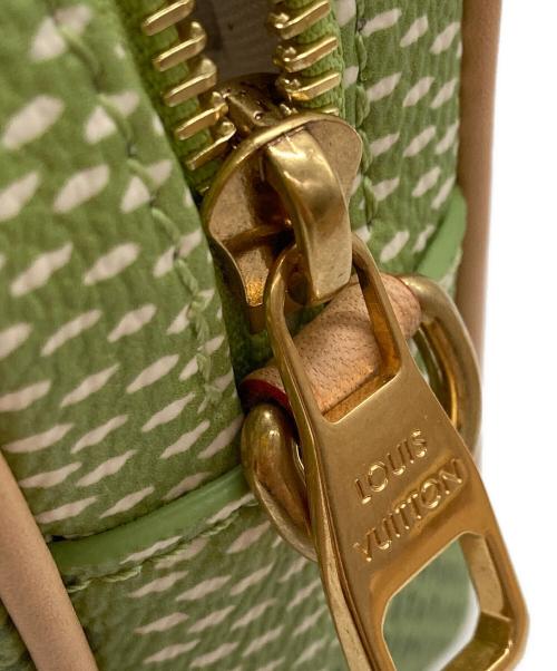 LOUIS VUITTON（ルイ ヴィトン）LOUIS VUITTON (ルイ ヴィトン) ナノ・ポルトドギュマンヴォワヤージュ グリーンの古着・服飾アイテム