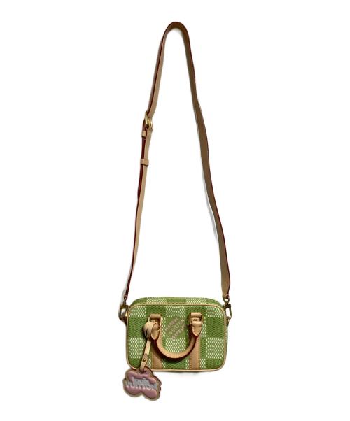 LOUIS VUITTON（ルイ ヴィトン）LOUIS VUITTON (ルイ ヴィトン) ナノ・ポルトドギュマンヴォワヤージュ グリーンの古着・服飾アイテム