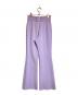 Mame Kurogouchi (マメクロゴウチ) Milano Ribbed Flared Trousers パープル サイズ:1：4000円