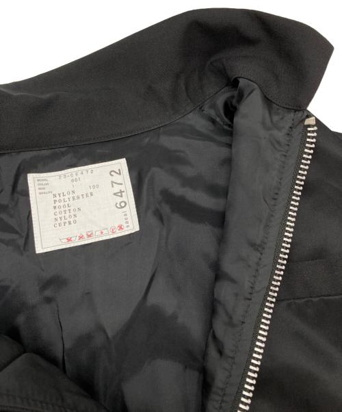 sacai（サカイ）sacai (サカイ) ドッキングベスト ブラック サイズ:1の古着・服飾アイテム