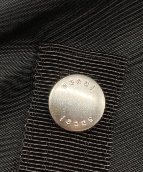 sacai（サカイ）sacai (サカイ) ドッキングベスト ブラック サイズ:1の古着・服飾アイテム