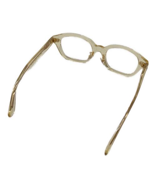 GLAD HAND（グラッドハンド）GLAD HAND (グラッドハンド) 眼鏡 クリアイエローの古着・服飾アイテム