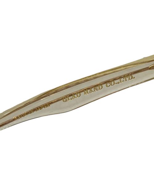 GLAD HAND（グラッドハンド）GLAD HAND (グラッドハンド) 眼鏡 クリアイエローの古着・服飾アイテム