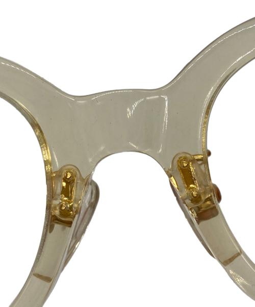 GLAD HAND（グラッドハンド）GLAD HAND (グラッドハンド) 眼鏡 クリアイエローの古着・服飾アイテム