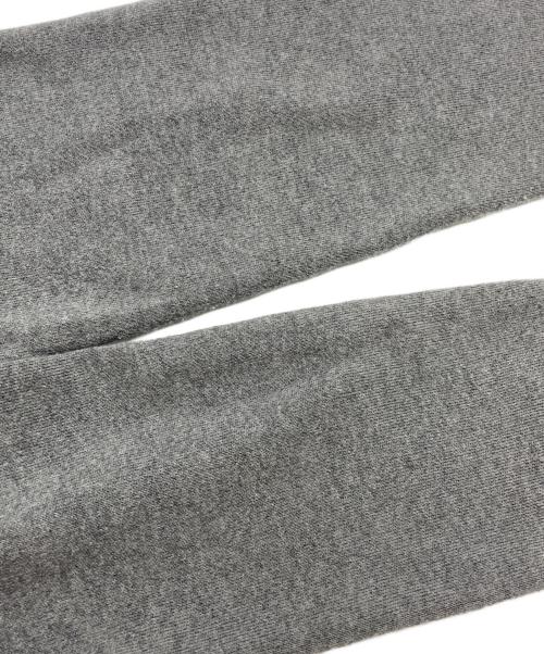 CABAN（キャバン）CABaN (キャバン) コットンカシミヤ パールロゴポロカーディガン グレー サイズ:Freeの古着・服飾アイテム