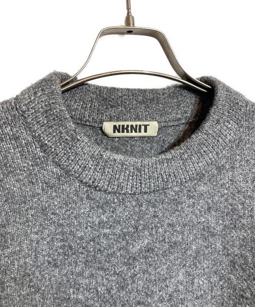 NKNIT（ンニット）NKNIT (ンニット) ハートパターンニット グレー サイズ:Freeの古着・服飾アイテム