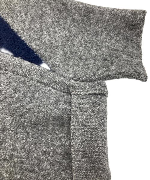 NKNIT（ンニット）NKNIT (ンニット) ハートパターンニット グレー サイズ:Freeの古着・服飾アイテム