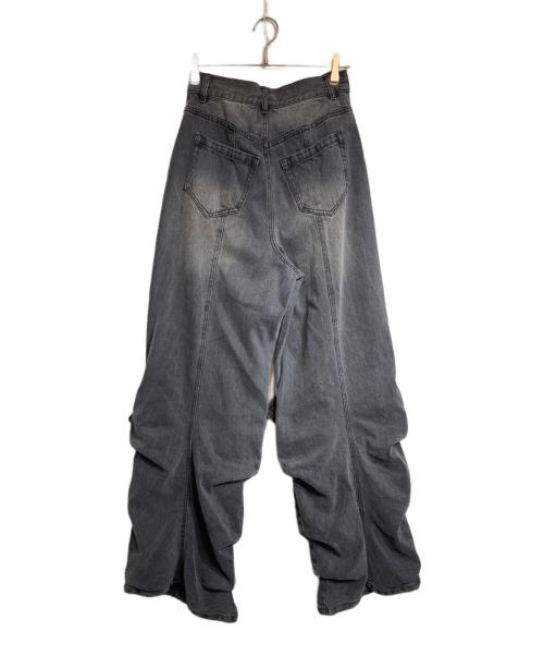 PRANK PROJECT（プランクプロジェクト）PRANK PROJECT (プランクプロジェクト) Faux Boots Denim グレー サイズ:38の古着・服飾アイテム