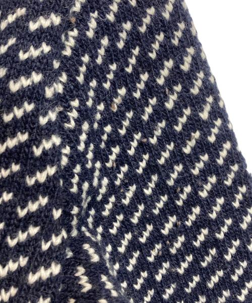 L.L.Bean（エルエルビーン）L.L.Bean (エルエルビーン) バーズアイニット ネイビー サイズ:Ｌの古着・服飾アイテム