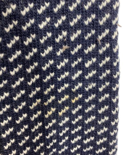 L.L.Bean（エルエルビーン）L.L.Bean (エルエルビーン) バーズアイニット ネイビー サイズ:Ｌの古着・服飾アイテム