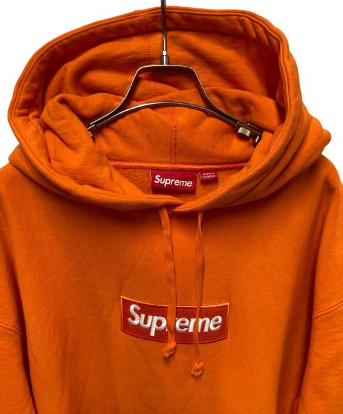 SUPREME（シュプリーム）SUPREME (シュプリーム) Box Logo Hooded Sweatshirt オレンジ(Orange) サイズ:Lの古着・服飾アイテム