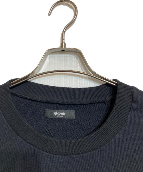 glamb（グラム）glamb (グラム) Wide Sleeve Logo Sweat ブラック サイズ:Ｍの古着・服飾アイテム
