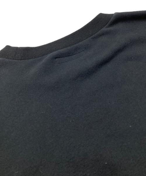 glamb（グラム）glamb (グラム) Wide Sleeve Logo Sweat ブラック サイズ:Ｍの古着・服飾アイテム