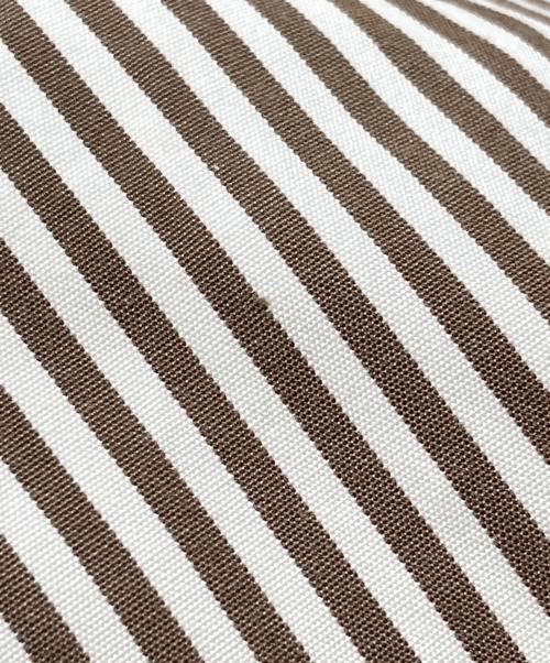 DRAWER（ドゥロワー）DRAWER (ドゥロワー) ストライプシャツワンピース ベージュ サイズ:36の古着・服飾アイテム