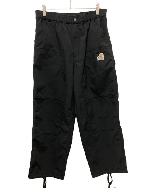 Carhartt WIP（カーハート ワークインプログレス）Carhartt WIP (カーハート ワークインプログレス) Invincible (インヴィンシブル) 15 Double Knee Pant ブラック サイズ:Lの古着・服飾アイテム