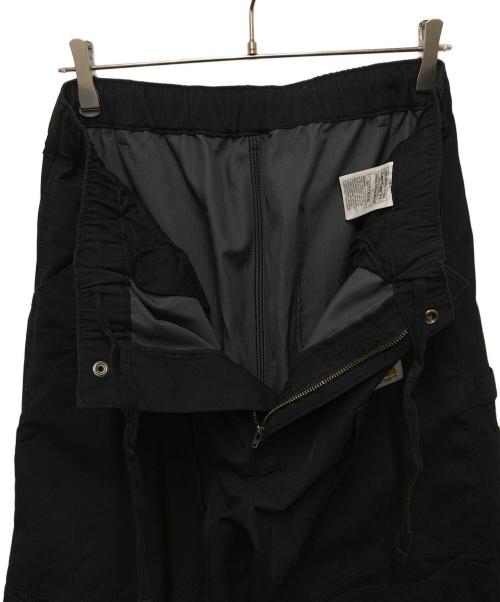 Carhartt WIP（カーハート ワークインプログレス）Carhartt WIP (カーハート ワークインプログレス) Invincible (インヴィンシブル) 15 Double Knee Pant ブラック サイズ:Lの古着・服飾アイテム