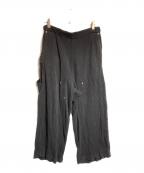 COSMOS TEXASコスモステキサス）の古着「EASY PANTS」｜ブラック