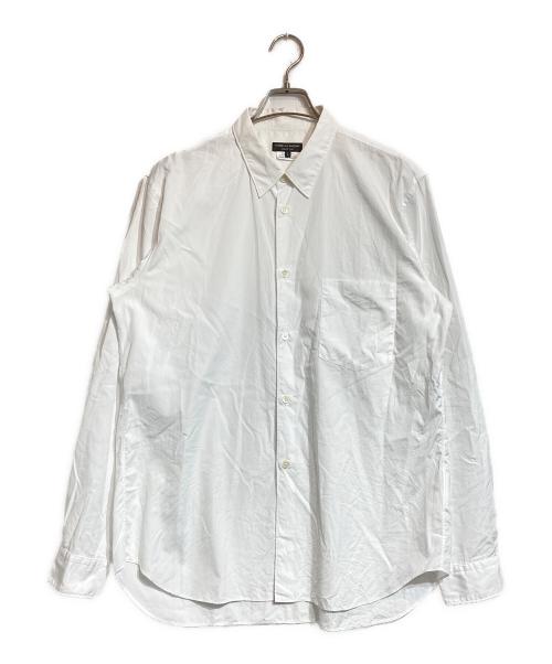 COMME des GARCONS HOMME PLUS（コムデギャルソンオムプリュス）COMME des GARCONS HOMME PLUS (コムデギャルソンオムプリュス) シンプルシャツ ホワイト サイズ:Lの古着・服飾アイテム