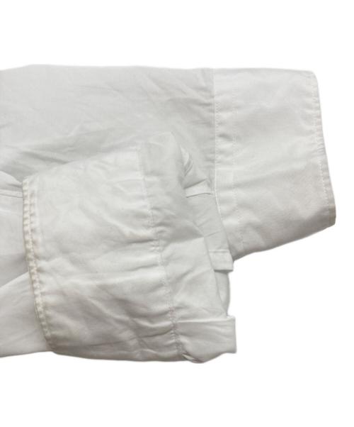 COMME des GARCONS HOMME PLUS（コムデギャルソンオムプリュス）COMME des GARCONS HOMME PLUS (コムデギャルソンオムプリュス) シンプルシャツ ホワイト サイズ:Lの古着・服飾アイテム