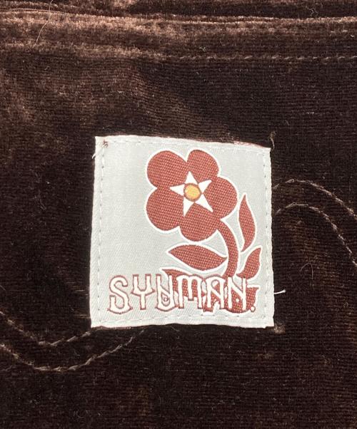 SYUMAN.（シュウマン）SYUMAN. (シュウマン) Velours Shirts jkt ブラウン サイズ:2の古着・服飾アイテム