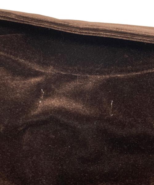 SYUMAN.（シュウマン）SYUMAN. (シュウマン) Velours Shirts jkt ブラウン サイズ:2の古着・服飾アイテム