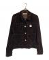 SYUMAN.（シュウマン）の古着「Velours Shirts jkt」｜ブラウン