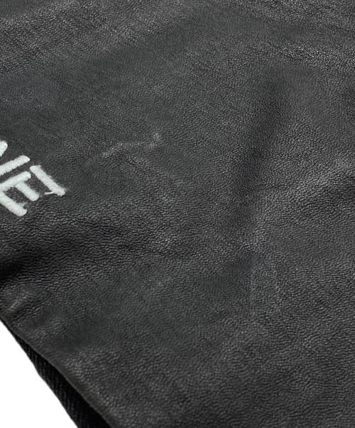 FORSOMEONE（フォーサムワン）FORSOMEONE (フォーサムワン) フルクラッシュリペア デニムパンツ ブラック サイズ:48の古着・服飾アイテム