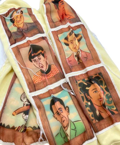 Midorikawa（ミドリカワ）Midorikawa (ミドリカワ) OUT OF MUSEUM CREW イエロー サイズ:Sの古着・服飾アイテム