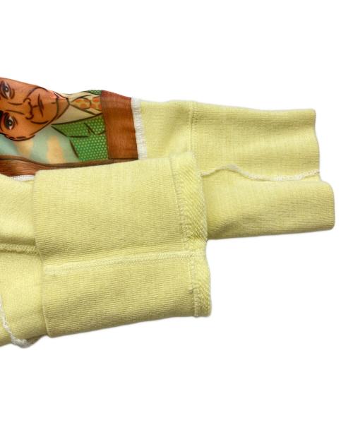 Midorikawa（ミドリカワ）Midorikawa (ミドリカワ) OUT OF MUSEUM CREW イエロー サイズ:Sの古着・服飾アイテム